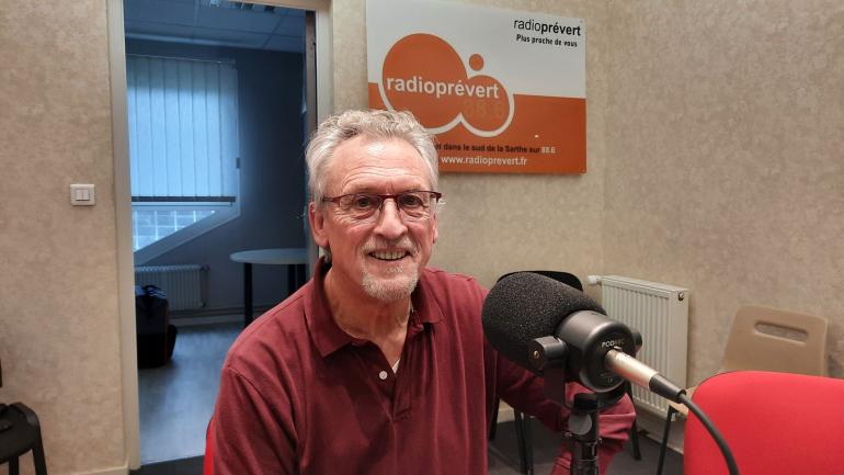 Cllaude Gardien, président Ciné Passion à La Flèche
